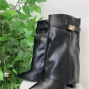 stivale con fibbia cloud